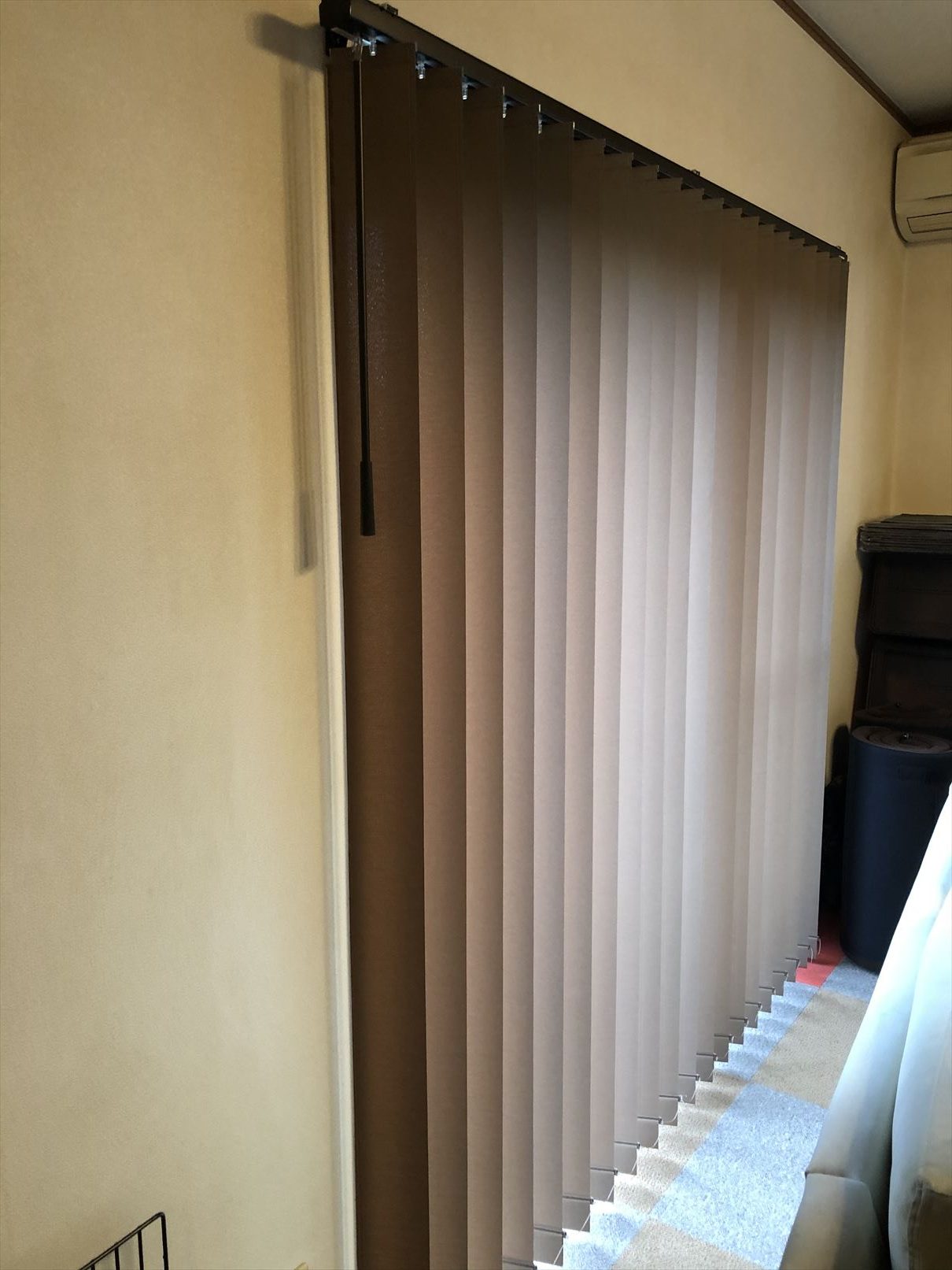 リビングの窓まわりの取替え カーテンコール 徳島市のオーダーカーテン専門店